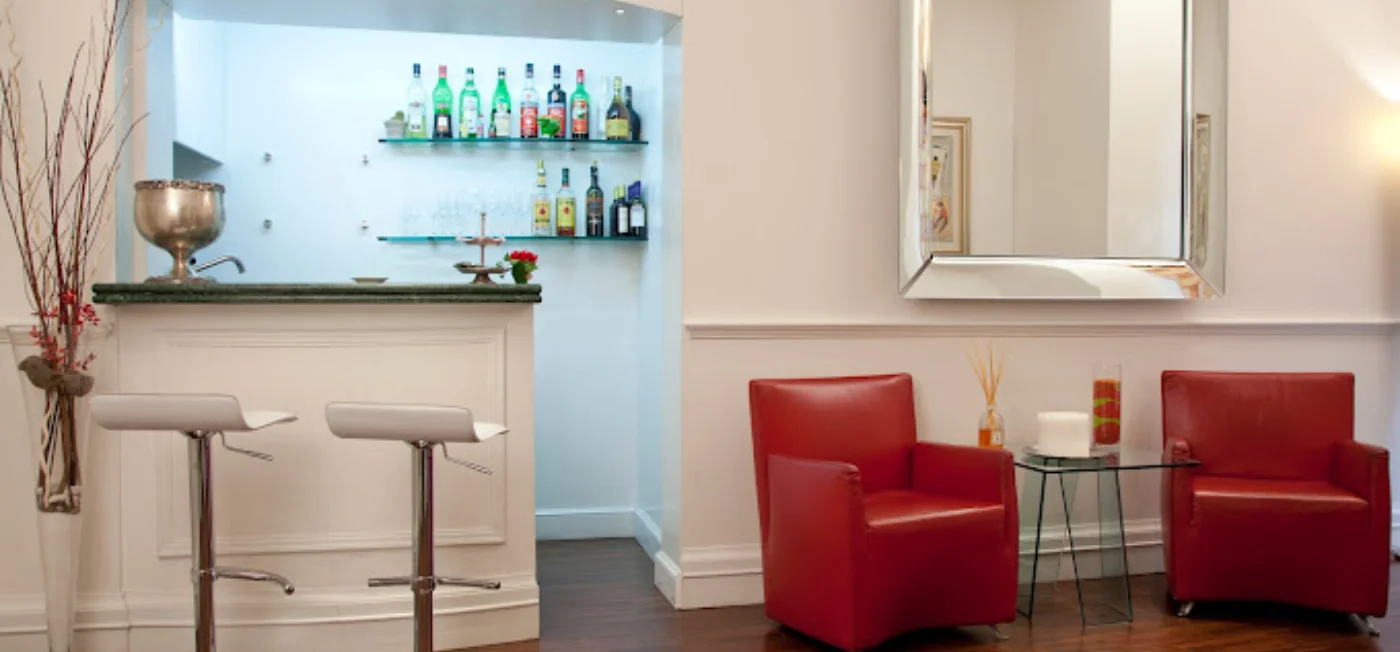 Bar view of Gambrinus Hotel Rome, Italy